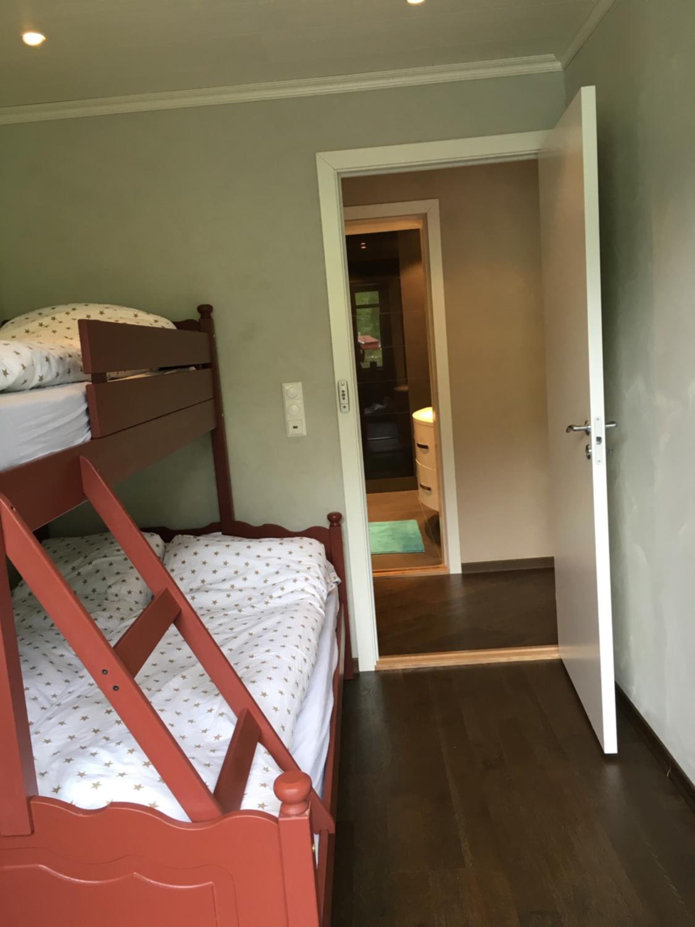 Moderne stove i ei leilegheit hos Olden Apartments, Noreg