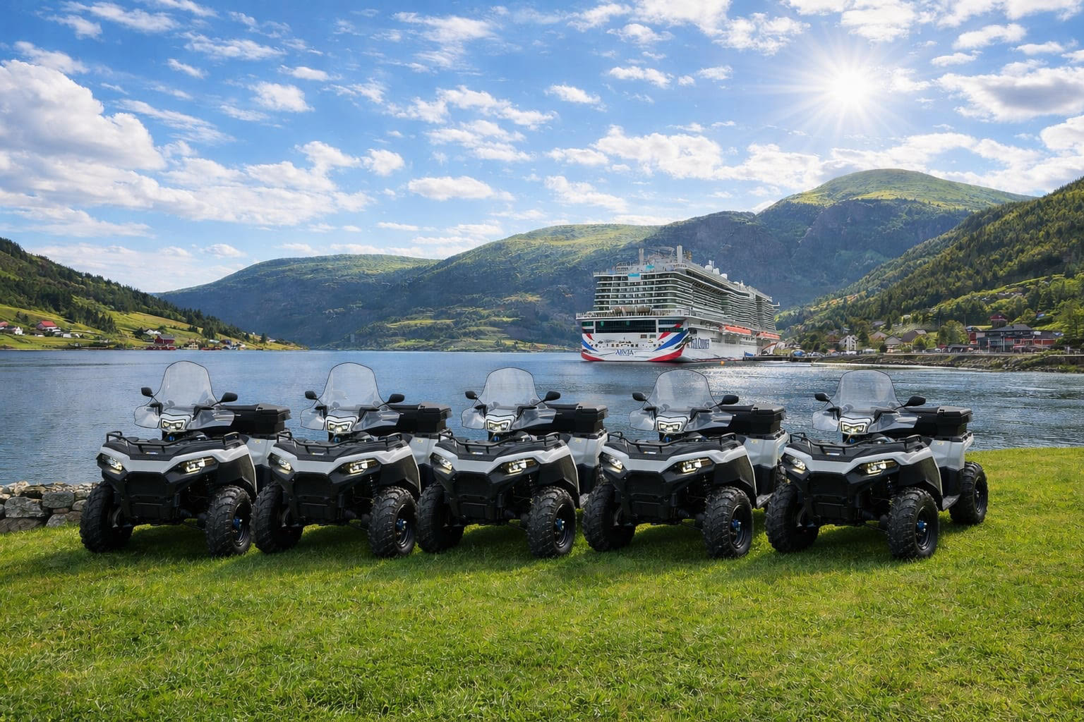 Atv-turar rundt Olden