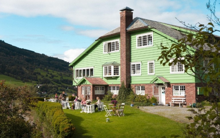 Singerheimen historiske bygg.